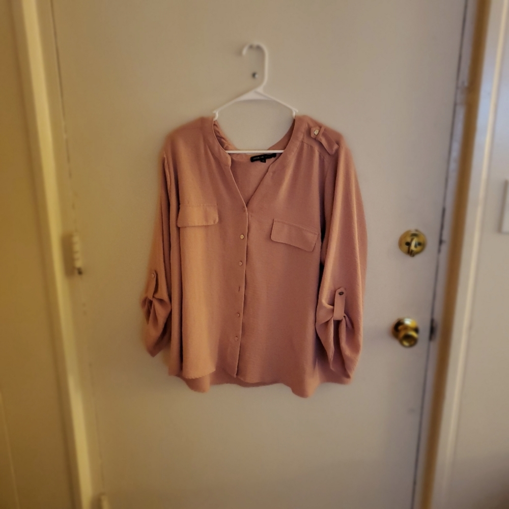Shirt, casual to dress, 3x